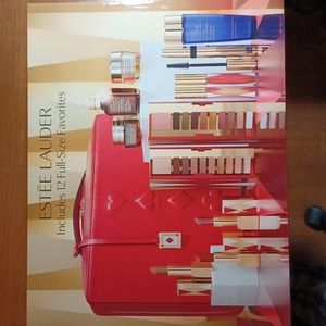 Brand New Estee Lauder Holiday Set of 12 Full Size Favorites Nudes & Glam Warm